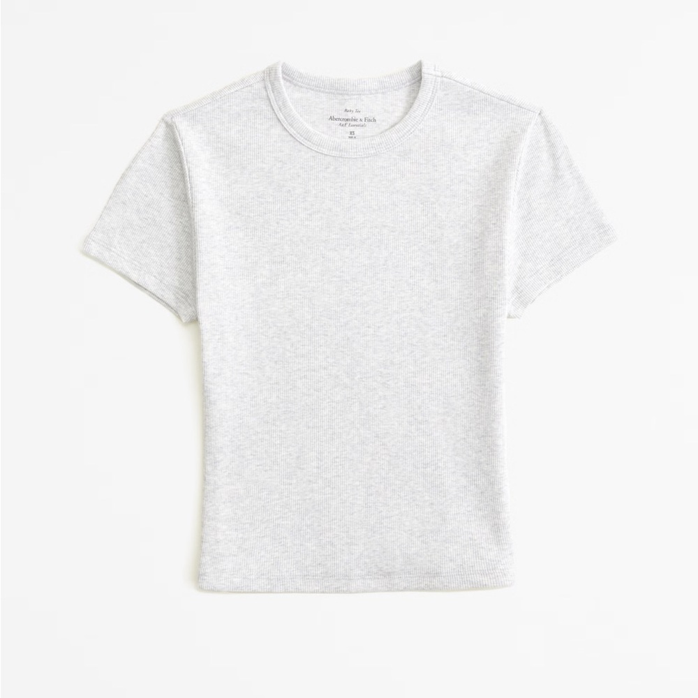 Abercrombie Essential Rib Baby Tee